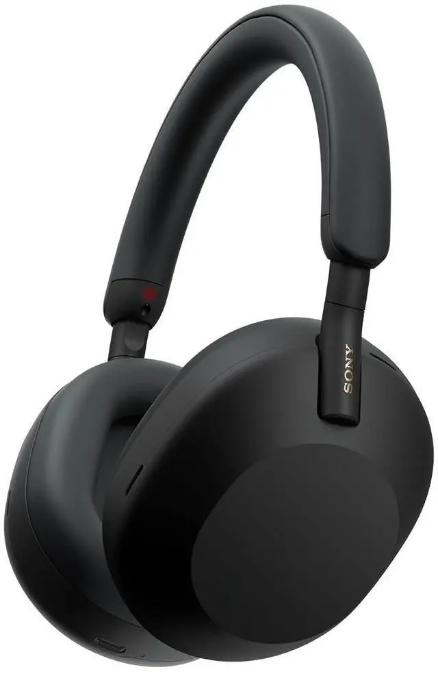 Main image of Noise Canceling Wireless Headphones - 30hr Battery Life - Over-Ear Style - Optimized for Alexa and Google Assistant - Built-in mic for Calls - WH-1000XM5B.CE7 - Limited Edition - Charcoal Black