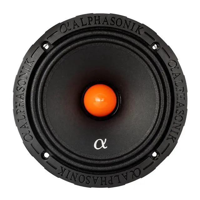 Alt view image 3 of 7 - 1 Pair of MPRO654 Mayhem PRO Series 6.5" 1400 Watts Max 350 Watts RMS Mid-Range Car Audio Speaker 4-Ohm Grille, Cast Basket, Cloth Surround, Non Pressed Paper Cone, Neodymium Magnet