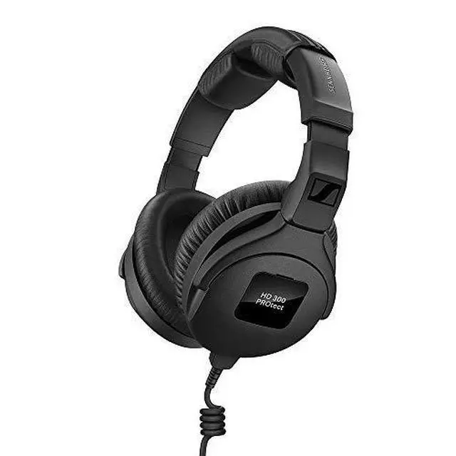 Alt view image 2 of 7 - HD 300 Pro Headphones, Black with Headphone Holder & Stereo 1/4" Male Phone TRS Headphone Extension Cable 10'