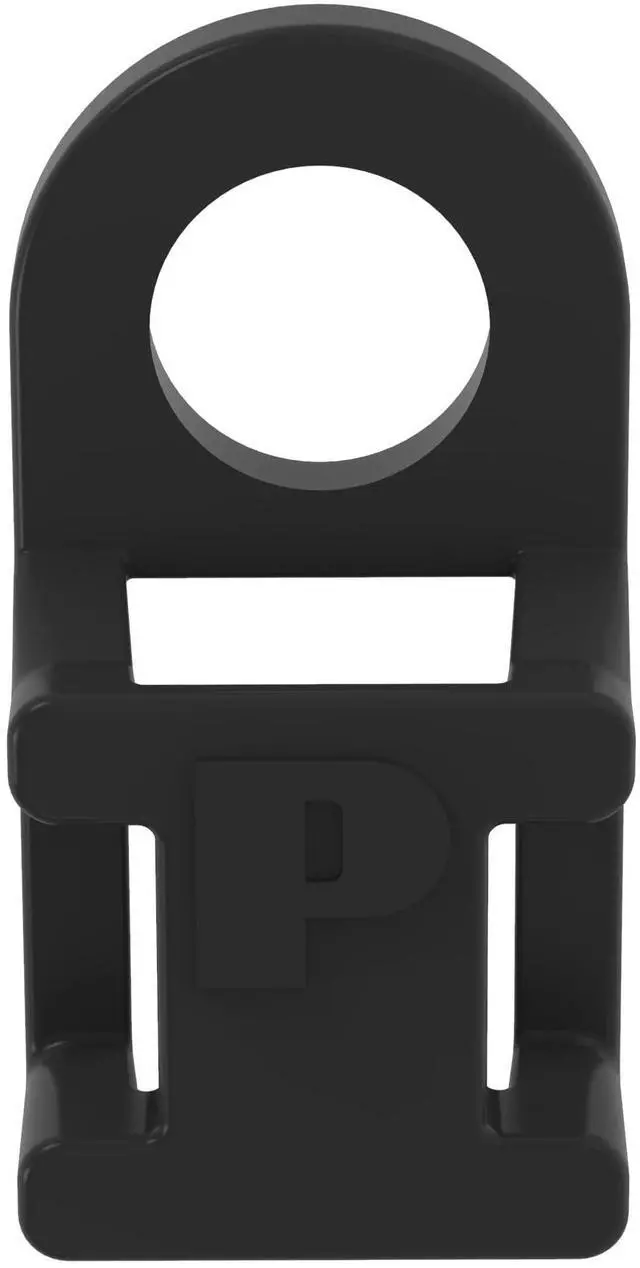 Main image of TA1S8-M30 Cable Tie Mount, #8 Screw, Heat Stabilized, Black (1,000-Pack)