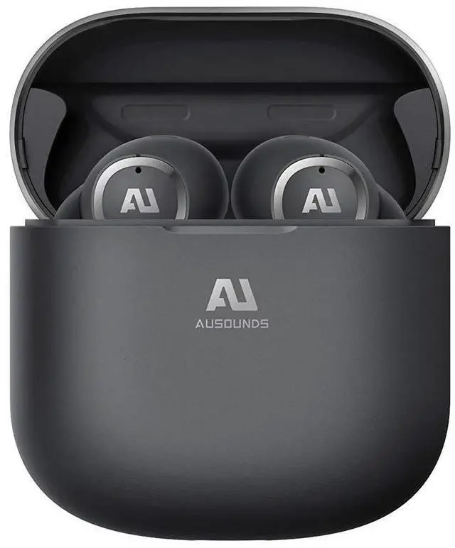 Main image of AU-Stream ANC True Wireless Bluetooth Noise Cancelling Earbuds, Black