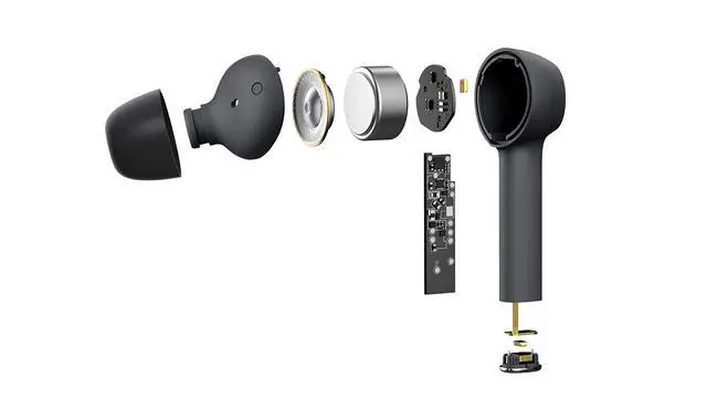 Alt view image 5 of 6 - AU-Stream ANC True Wireless Bluetooth Noise Cancelling Earbuds, Black