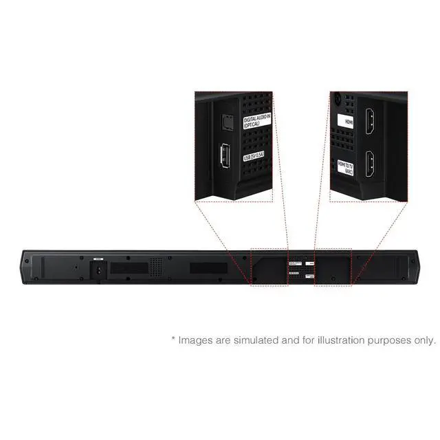 Alt view image 7 of 7 - B-Series Soundbar for HomeHW-B650F 3.1ch Soundbar w/Dolby 5.1 DTS Virtual:X, Bass Boosted, Built-in Center Speaker, Bluetooth Connection, Voice Enhance & Night Mode, Subwoofer Included(Black)