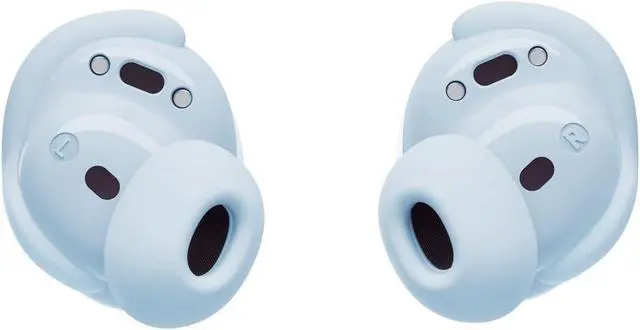 Alt view image 5 of 7 - QuietComfort Wireless Noise Cancelling Earbuds, Lifestyle Bluetooth Earbuds with Active Noise Cancellation, Up to 8.5 Hours of Battery Life with Green Extreme Portable Charger (Ice Blue)