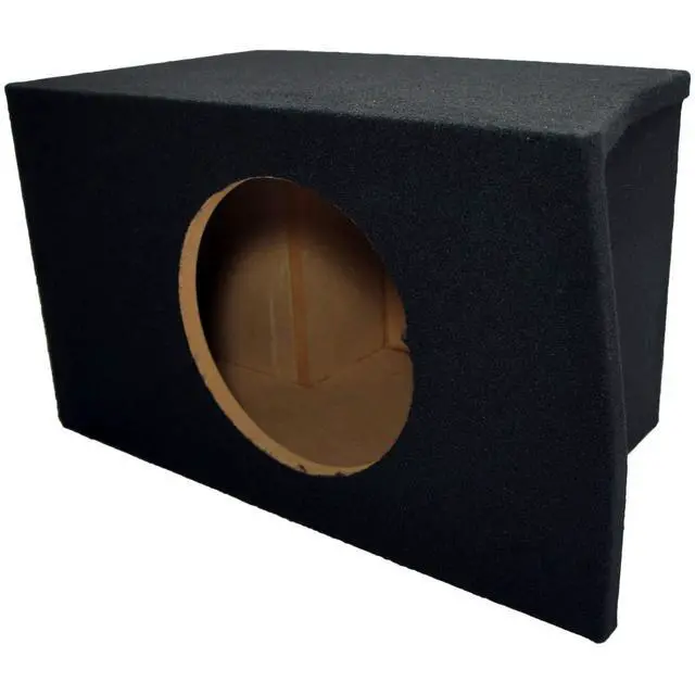 Alt view image 2 of 7 - Alpine S-W10D4 Type S 10" Sub Box Enclosure Fits 2005-2014 Ford Mustang | Single loaded subwoofer package, custom car bass upgrade, vehicle specific design, easy install, 10 inch size