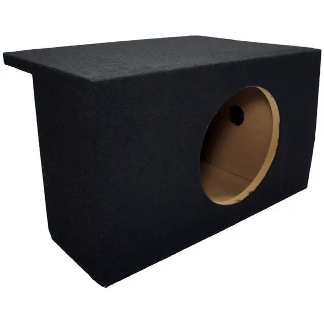 Alt view image 4 of 7 - Alpine S-W10D4 Type S 10" Sub Box Enclosure Fits 2005-2014 Ford Mustang | Single loaded subwoofer package, custom car bass upgrade, vehicle specific design, easy install, 10 inch size