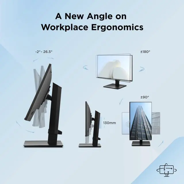 Alt view image 6 of 7 - VA2448-MHJ 24 Inch 1080p Monitor, IPS Display with 120Hz for Smooth Home and Office Viewing, Eye Care Technology, Advanced Ergonomics, HDMI, and VGA Inputs