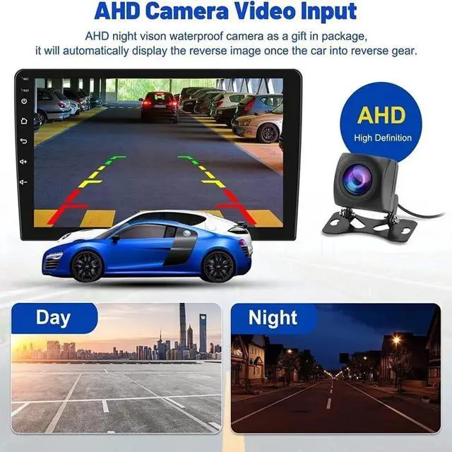 Alt view image 7 of 7 - 10 inch Double Din Car Stereo for Mercedes Sprinter 2018 2019 2020 2021 2022 with Wireless Carplay GPS Navi, 2+64G Touchscreen Radio for Mercedes Sprinter Head Unit Backup Camera Bluetooth Mirror Link