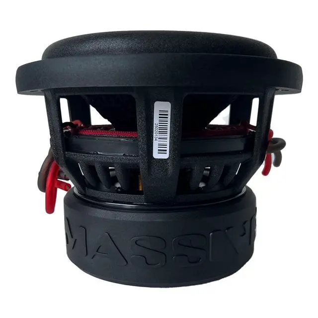 Alt view image 3 of 5 - H84X | 8" 800 Watts RMS - 1600w MAX Dual 4 Ohm 2.5" V.C. Cast Basket Subwoofer Hippo Series