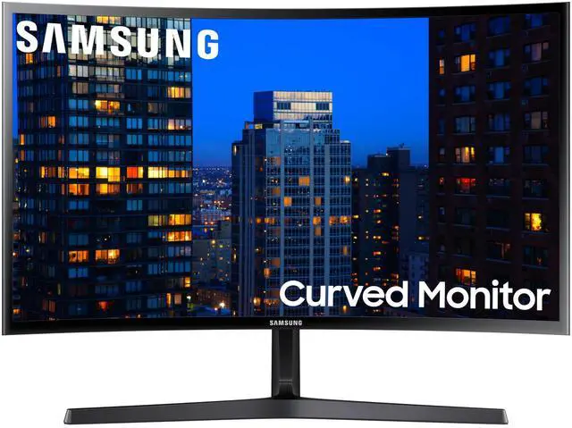 Main image of 27" CF39 Series FHD 1080p Curved Computer Monitor, Ultra Slim Design, AMD FreeSync, 4ms response, HDMI, DisplayPort, VESA Compatible, Wide Viewing Angle, LC27F398FWNXZA, Black