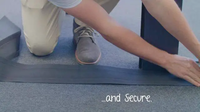 Alt view image 4 of 5 - Cable Management System for Carpeted Surfaces, Removable and Reusable (82 feet, Taupe)