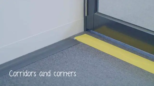 Alt view image 5 of 5 - Cable Management System for Carpeted Surfaces, Removable and Reusable (82 feet, Taupe)