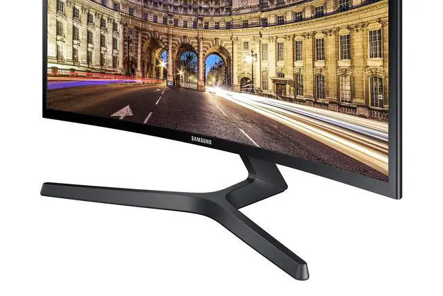 Alt view image 5 of 6 - 27" CF39 Series FHD 1080p Curved Computer Monitor, Ultra Slim Design, AMD FreeSync, 4ms response, HDMI, DisplayPort, VESA Compatible, Wide Viewing Angle, LC27F398FWNXZA, Black