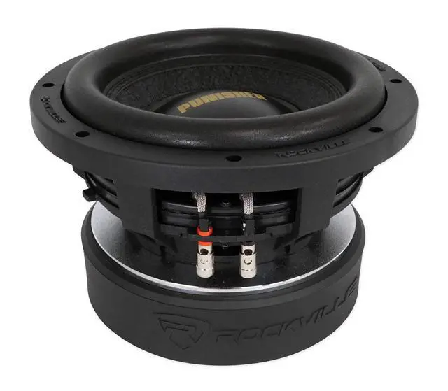 Alt view image 4 of 6 - Punisher 10D2 10" Dual 2-Ohm Competition Car Audio Subwoofer | 5000W Peak / 1250W RMS, 3" 4-Layer OFC Voice Coil, 246 Oz Magnet, Aluminum Basket, Paper Cone, Foam Surround, 27mm Xmax