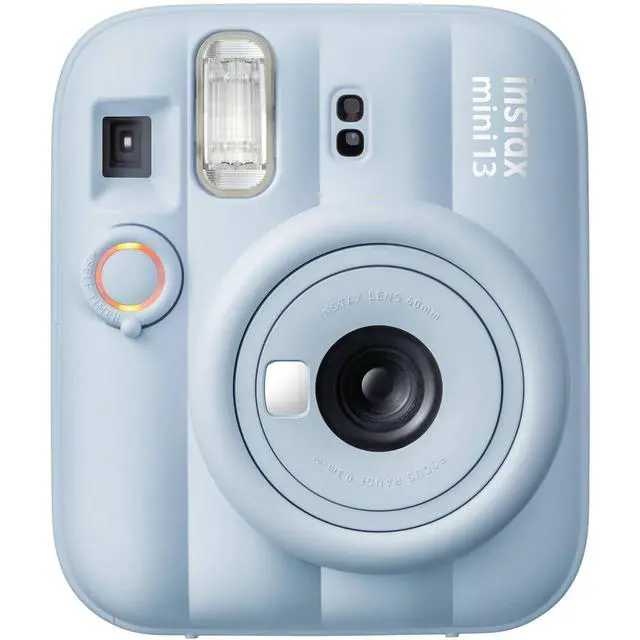 Alt view image 7 of 7 - Instax Mini 13 Blue Instant Camera with 20-Sheet Film Set | Includes Instax Mini 13 camera, 20-sheet film, carrying case, photo album, color filters, and assorted photo frames