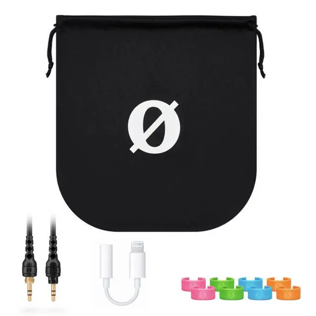 Alt view image 5 of 7 - Rode NTH-100 Professional Over-Ear Headphones with Gator G-Headphone-CASE Molded Case for Folding & Non-Folding Headphones, Lightning to 3.5 mm Headphone Jack Adapter and Polishing Cloth