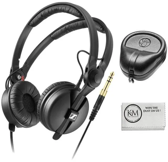 Main image of HD 25 Monitor Headphones Bundle with Headphone Case + Cleaning Cloth (3 Item)