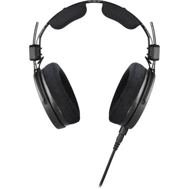 Alt view image 5 of 7 - ATH-R50x Open-Back Reference Headphones with Full-Sized Hard Headphone Case & Cloth (3 Items)