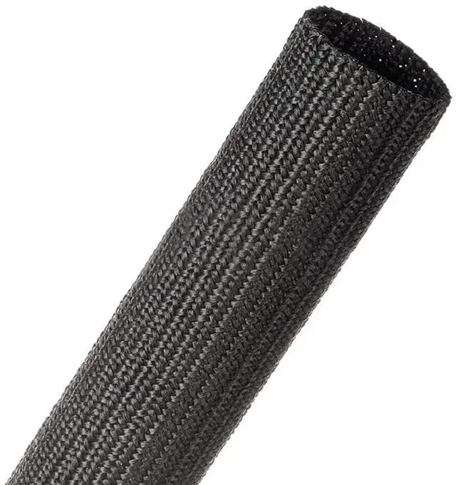 Main image of Techflex Dura Braid Extreme Abrasion Resistance Braided Sleeving - 1/2" - 100 Feet - Black