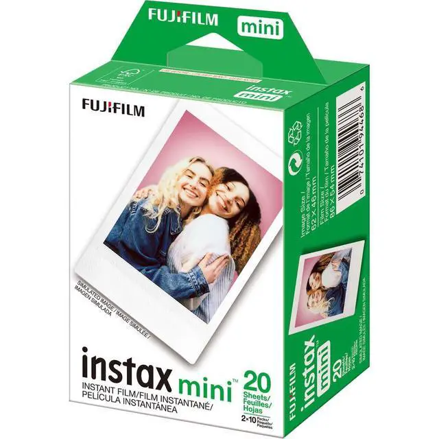 Alt view image 6 of 7 - INSTAX Mini Film for Instant Camera 100-Exposure Bundle | For Parties, Events & Instant Photos | Includes Cleaning Cloth