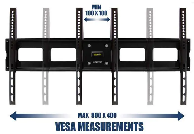 Alt view image 6 of 7 - Corner TV Mount, 37-63", 132 lbs, Black | Premium swivel full motion caddy corner wall bracket for flat panel screens, VESA up to 800x400