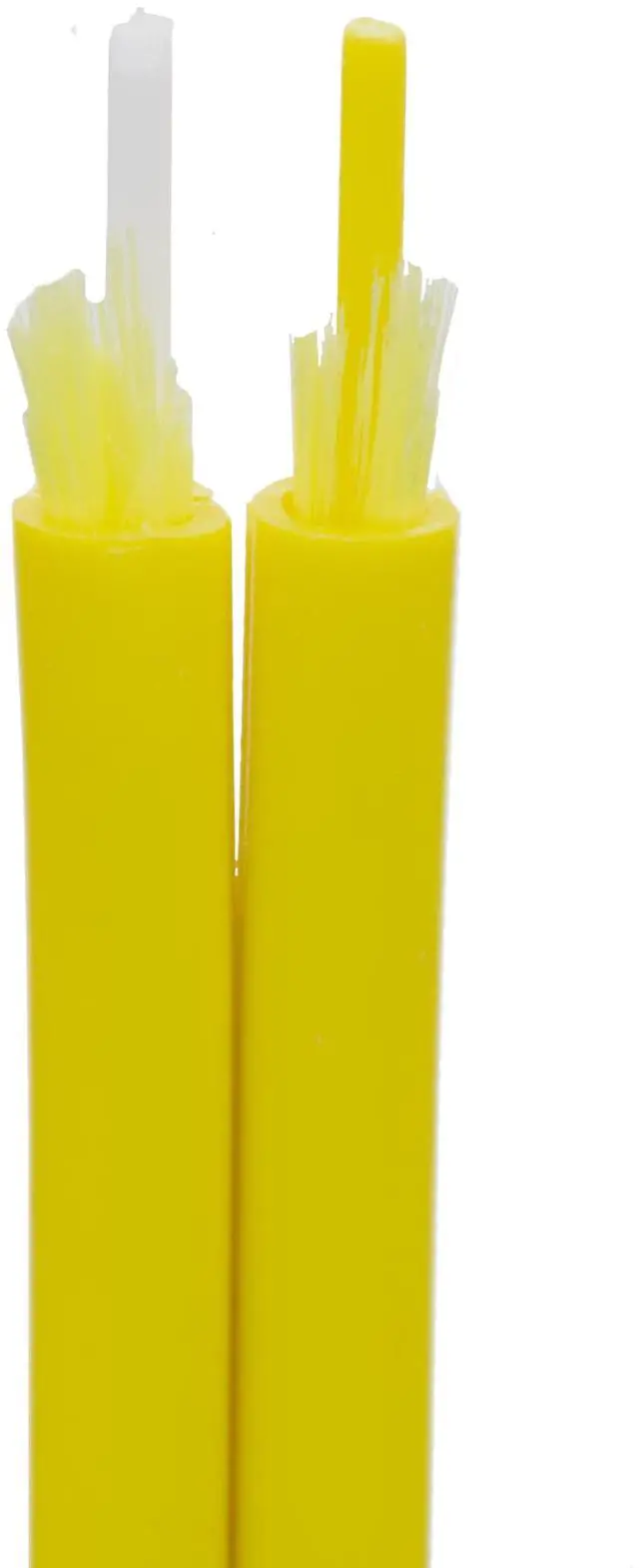 Alt view image 2 of 6 - 2 Strand Fiber Optic Cable Spool Singlemode(OS2), Yellow, 2000ft | 9/125, 3.0mm Zipcord fiber, Riser Rated, G.652.D, Corning SMF-28