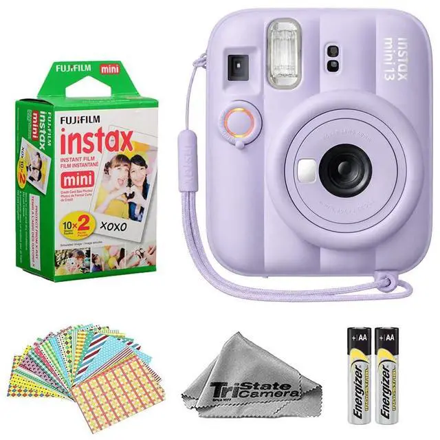 Main image of Instax Mini 13 Dreamy Purple Instant Camera with 20-Sheet Film | Includes Instax Mini 13 Dreamy Purple Camera, 20-Sheet Mini Film & 20 Sticker Frames for creative instant photos