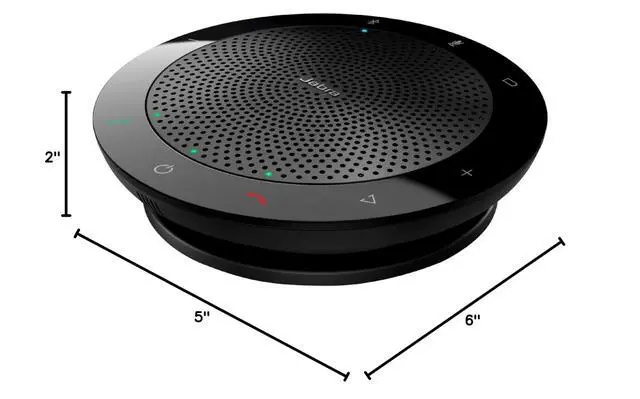Alt view image 6 of 6 - Speak 510 UC Wireless Bluetooth Speakerphone Outstanding Sound Quality, Portable Conference Speaker for Holding Meetings Anywhere - Certified for Zoom & Google Meet