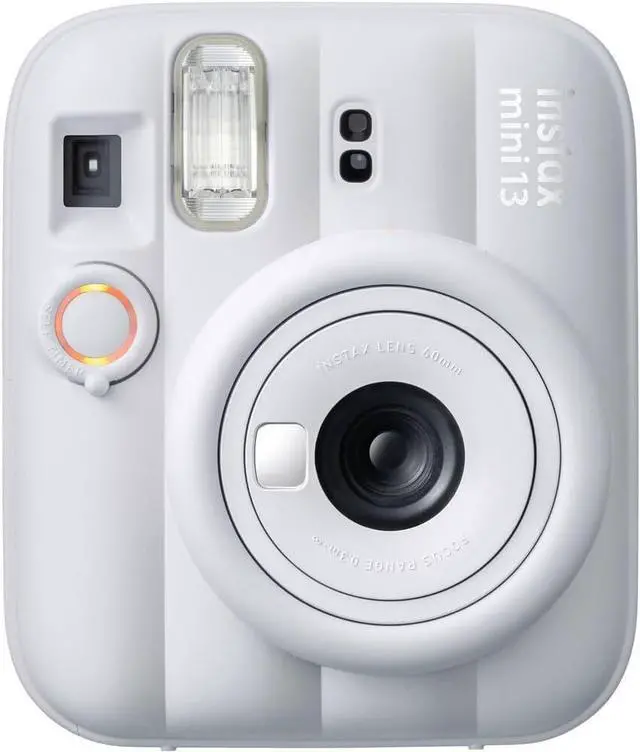 Alt view image 7 of 7 - Instax Mini 13 Clay White Instant Camera with 20-Sheet Film | Includes Instax Mini 13 Clay White Camera, 20-Sheet Mini Film & 20 Sticker Frames for creative instant photos