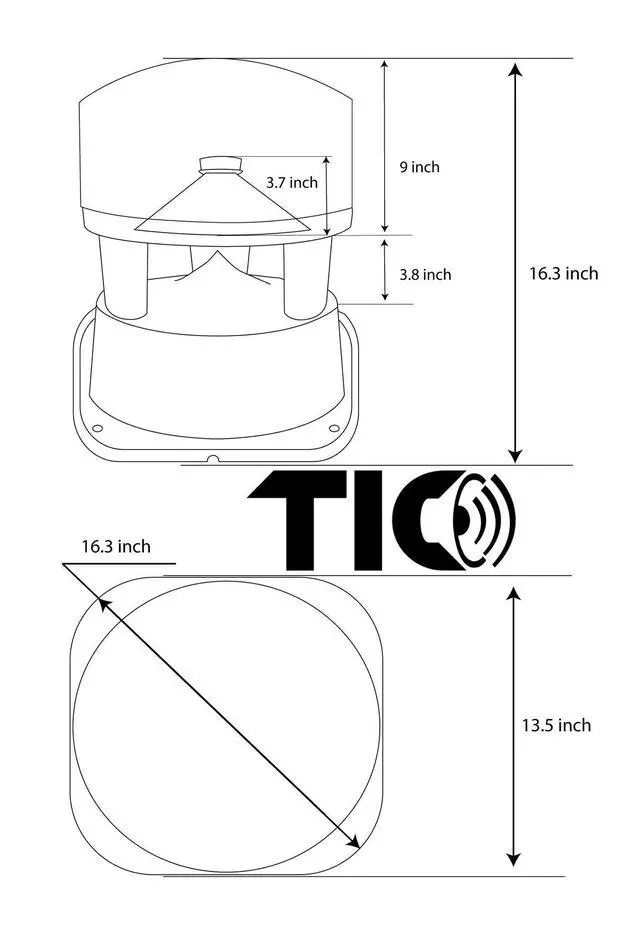 Alt view image 3 of 6 - B03-8" Premium Outdoor In-Ground Omnidirectional Speaker(Single)