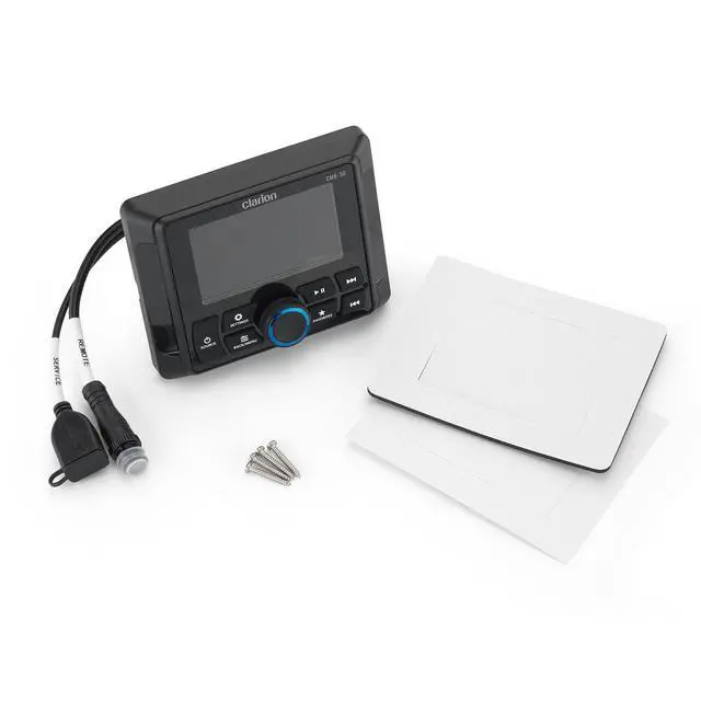 Alt view image 3 of 3 - CMR-30 Wired Marine Remote with 3" Full-Color LCD Display, IP67, Compatible with CMM-20, CMM-30 & CMM-30BB