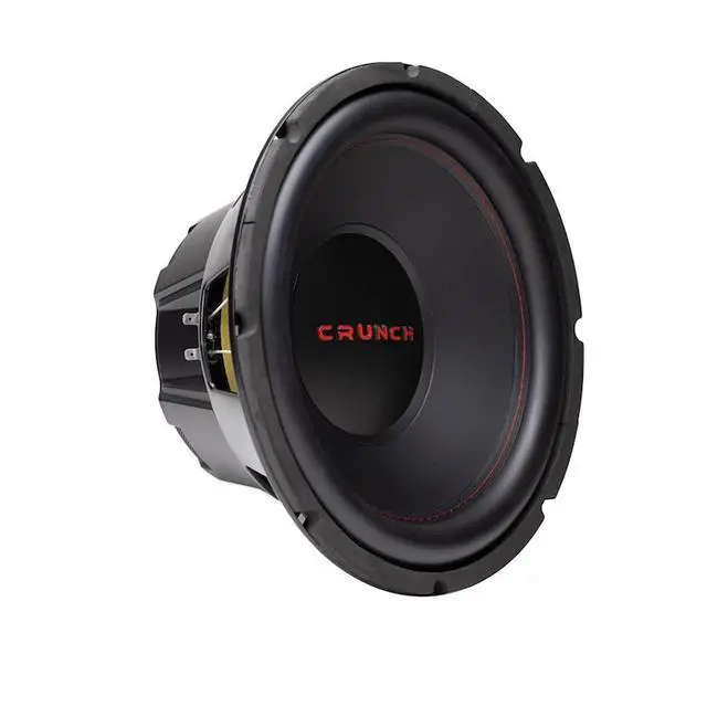Alt view image 2 of 6 - 12 Inch 800 Watt MAX 4 Ohm Dual Voice Coil Car Subwoofer Speaker (2 Pack) with 4 Channel 1000 Watt Amp A/B Class Car Stereo Power Amplifier