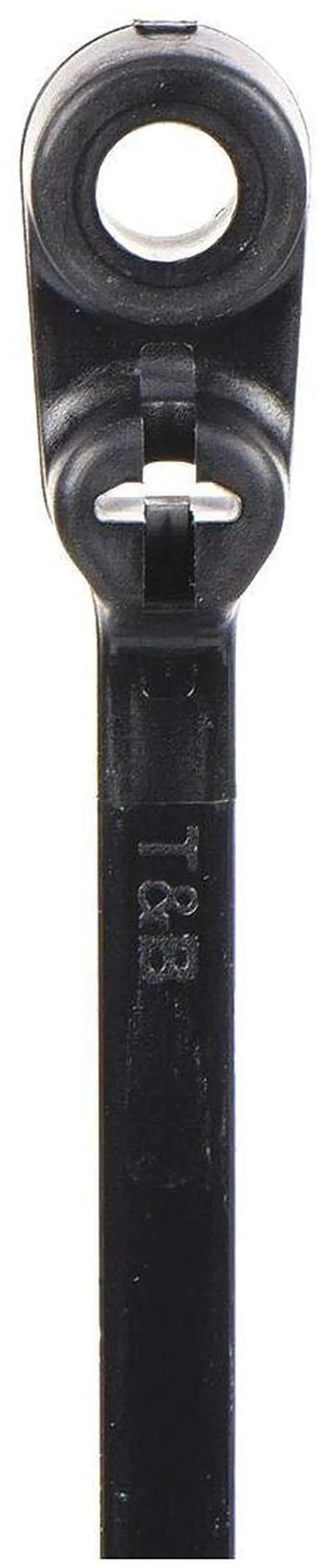 Main image of Cable Tie, Mountable, 7.8 in, Black, PK1000
