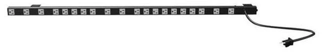Main image of CAPS27-B1 Rack Mounted Vertical Power Strip Black
