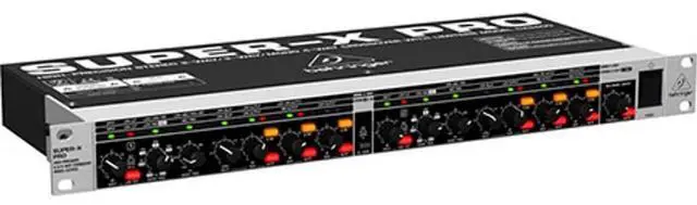 Main image of Super-X Pro Cx3400 High-Precision Stereo 2-Way/3-Way/Mono 4-Way Crossover With Limiters