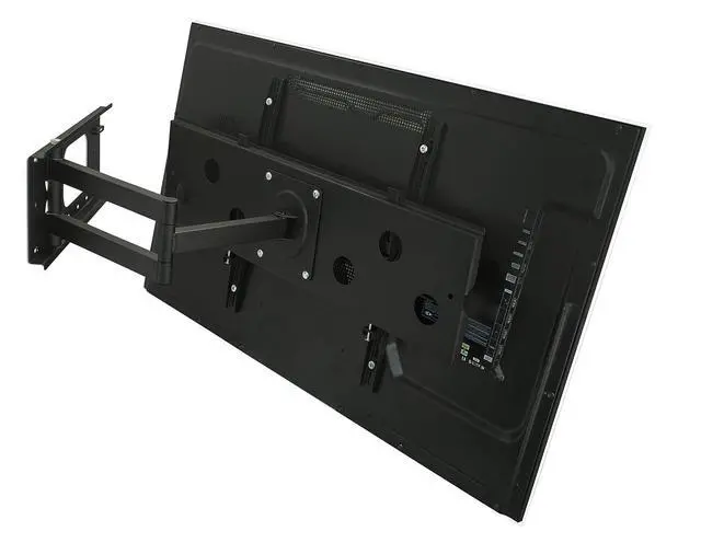 Alt view image 3 of 7 - Long Arm TV Wall Mount, 26" Extension, 220 lbs | Swing-out full motion design for corner installation, fits 43 to 70 inch flat screen TVs