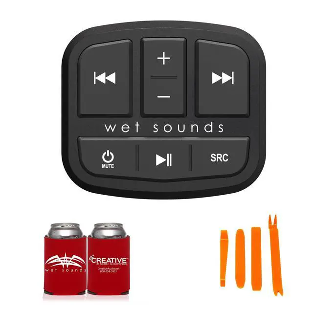 Alt view image 2 of 7 - MC-TR-MINI Mini Transom Remote with 25' Cable and MC-TR-MINI-ADP for WS-MC1 and MC-2 receivers (Software Update Required)