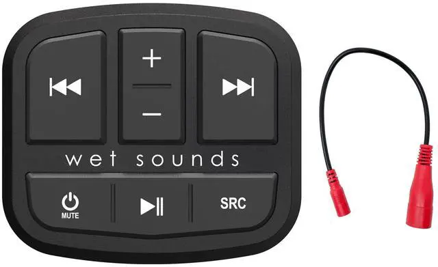 Main image of MC-TR-MINI Mini Transom Remote with 25' Cable and MC-TR-MINI-ADP for WS-MC1 and MC-2 receivers (Software Update Required)
