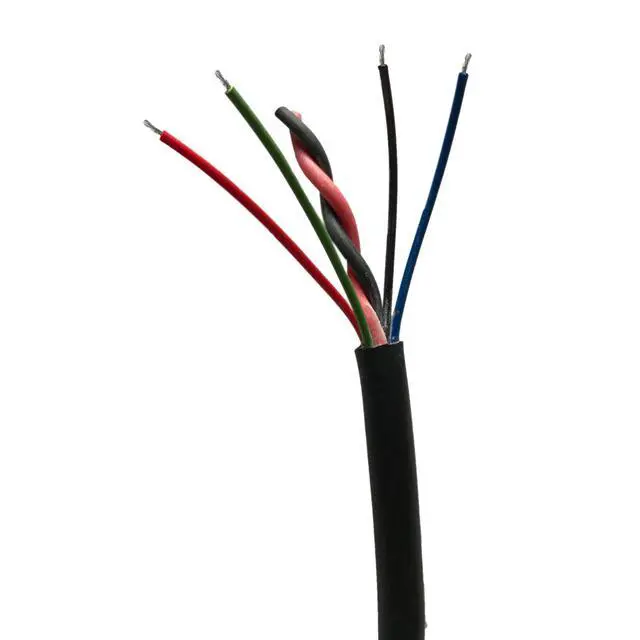 Alt view image 2 of 2 - Memphis SW16LED120 6-Conductor Multifunction Cable - 16AWG Speaker Wire + RGB LED 120ft