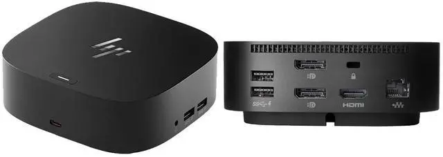 Main image of HP USB-C Dock G5, 8-in-1 Laptop Docking Station with 3 Monitors 4K Display, Ethernet Port, 5 USB Ports, HDMI, 2 Displayport for Laptop, PC, MacOS, ChromeOS, Windows 10, Windows 11