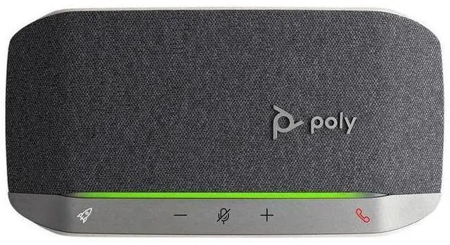 Main image of POLY - Sync 20+ USB-A Personal Bluetooth Smart Speakerphone (Plantronics) - Connect to Smartphones via Bluetooth-PC/Mac via - BT600 Dongle -Works with Teams (Certified), Zoom & More,Black