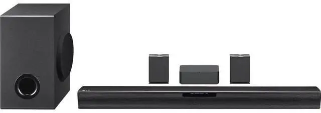 Main image of LG SQC4R 4.1 Ch Soundbar with Wireless Subwoofer and Rear Speakers