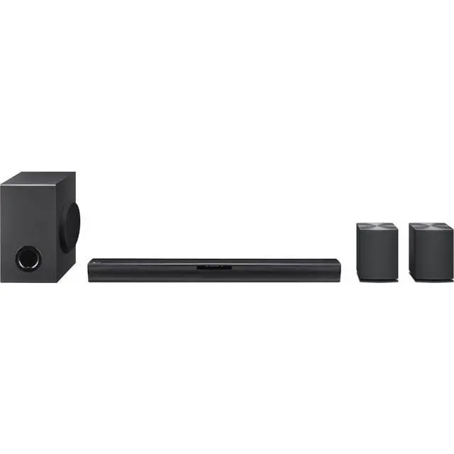 Alt view image 2 of 7 - LG SQC4R 4.1 Ch Soundbar with Wireless Subwoofer and Rear Speakers