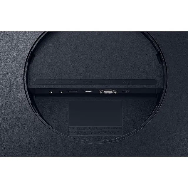 Alt view image 4 of 6 - T550 Series 27-Inch FHD 1080p Computer Monitor, 75Hz, Curved, Built-in Speakers, HDMI, Display Port, FreeSync (LC27T550FDNXZA)