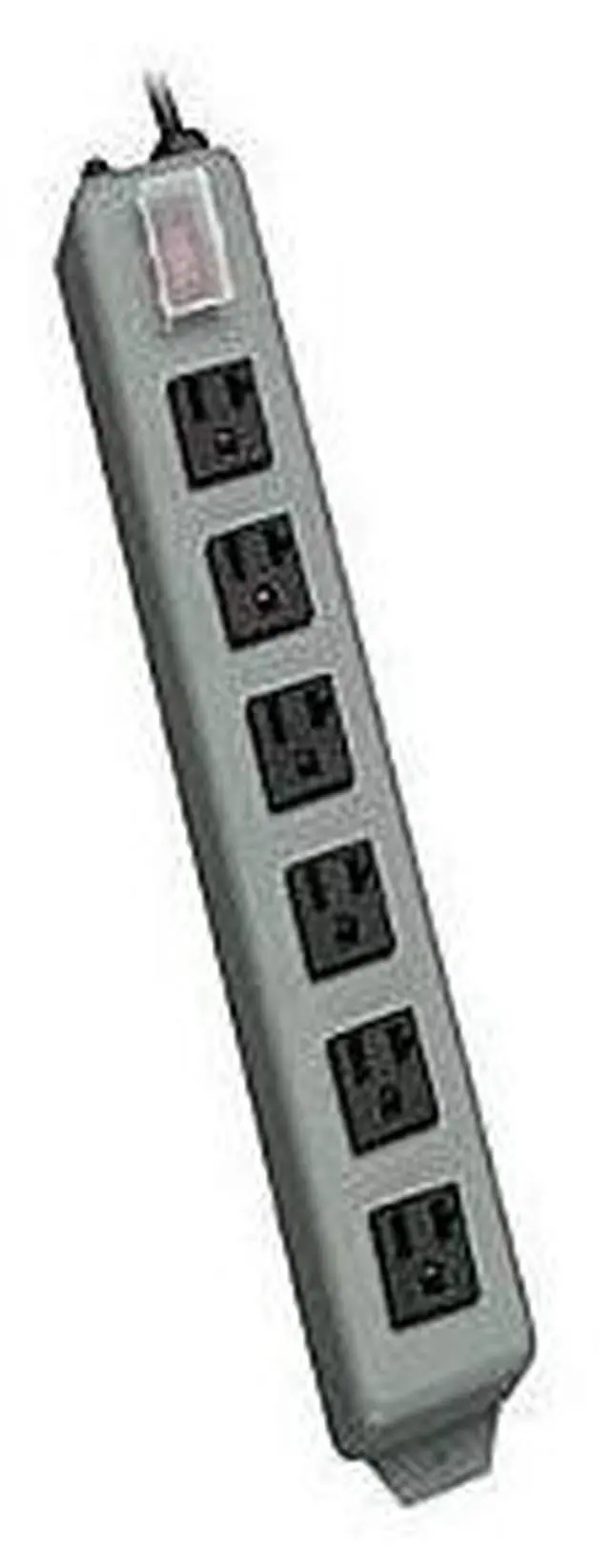 Main image of Outlet Strip, 20A, 6 Outlet, 15 ft, Gray