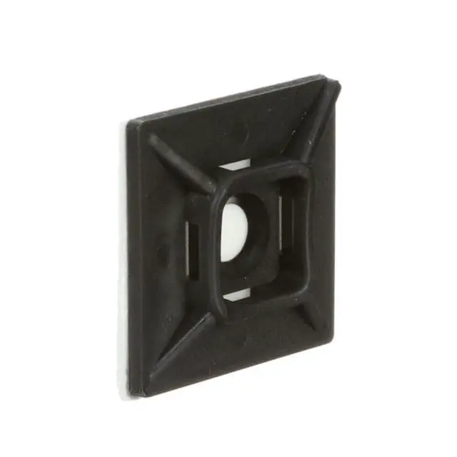 Alt view image 6 of 7 - Cable Tie Base, Nylon 6/6, Black, 0.99 in L CTB1X1BKA-C - 1 Each