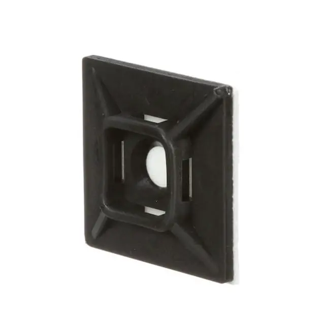 Alt view image 5 of 7 - Cable Tie Base, Nylon 6/6, Black, 0.99 in L CTB1X1BKA-C - 1 Each
