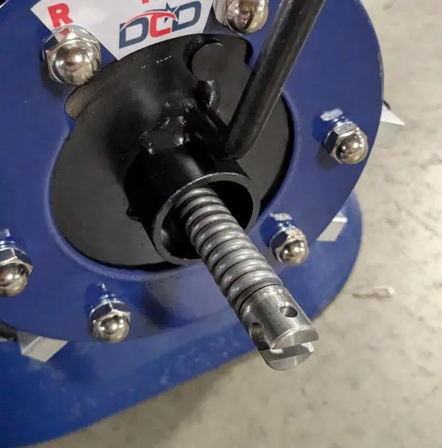 Alt view image 4 of 4 - DCD 61025SP2 Drain Cleaning Cable, 5/8" x 25' with Inner Core and Pin-Locking Cable Couplings. Using 3/16" Diameter Roll Pin. Compatible with Spartan Tool Model 300 Machine