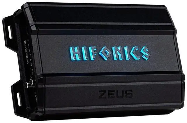 Alt view image 3 of 5 - ZD-1350.1D Zeus Delta 1350W Mono Block Car Audio Amplifier with Complete 4 Gauge Amplifier Installation Kit, All-Black Compact Design