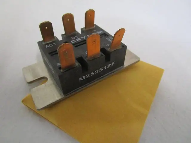 Alt view image 4 of 4 - M252512F MODULE, SCR/DIODE, 25 AMP IO, 300 AMP ITSM, 240 VOLT AC RMS VOLTAGE